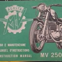 MV 250 B USO E MANUTENZIONE