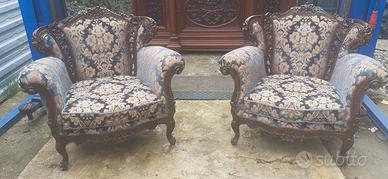 Coppia  poltrone d'epoca