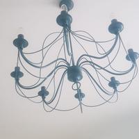 lampadario e specchiera