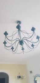 lampadario e specchiera