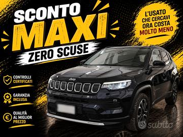 JEEP COMPASS 1.6 Mjt II 2WD LIMITED - Giugno 2021