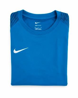 Maglia Nike Dri-FIT Bambino 8 Anni Azzurra 