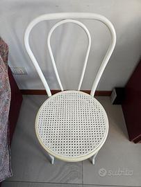 sedia Thonet Vienna bianca