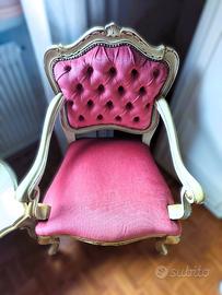 2 Poltrone in stile classico