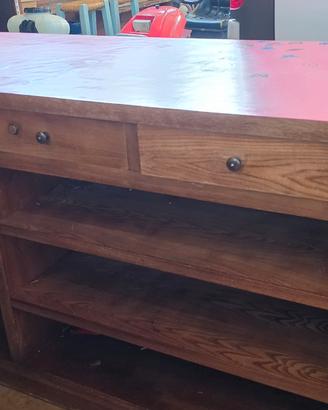 Mobile grande da lavoro/bancone 210x70x100 cm – Le