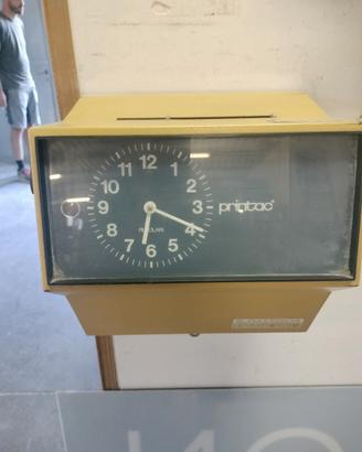 orologio timbra cartellino 