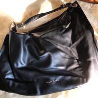 Borsa in pelle nera Manila Grace nuova