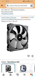 Ventola Corsair a levitazione magnetica ML140