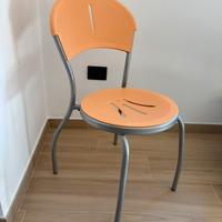 Sedia esterna con struttura metallica  (50 pezzi)