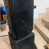 IMPIANTO AUDIO ATTIVO (MONTARBO+FBT)