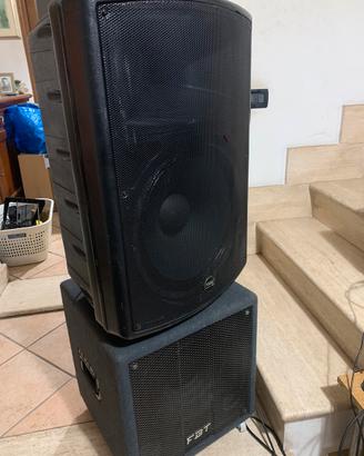 IMPIANTO AUDIO ATTIVO (MONTARBO+FBT)