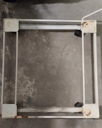 CARRELLO PORTA LAVATRICE CON LEVA