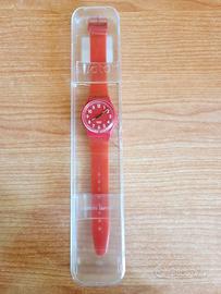 Orologio Swatch rosso originale LB170E Swiss Made