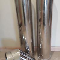 Canna fumaria acciaio inox 20cm