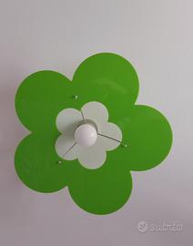 Lampada fiore in plexiglass cm 50