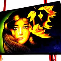 Dipinto 65x45 a mano su tela