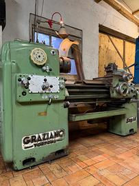 Tornio Parallelo GRAZIANO SAG 14 + Mandrino Lamber