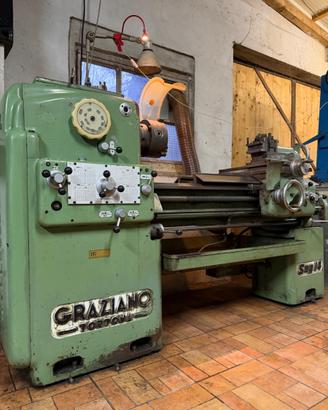 Tornio Parallelo GRAZIANO SAG 14 + Mandrino Lamber