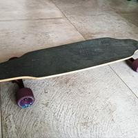 Longboard Johnny Be Wood da 80cm con ruote da 70mm