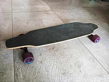 Longboard Johnny Be Wood da 80cm con ruote da 70mm