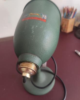 Lampada da tavolo industriale vintage anni '50