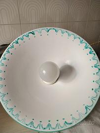 Lampadario in ceramica regolabile in altezza