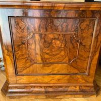 CONTENITORE RADICA DI NOCE