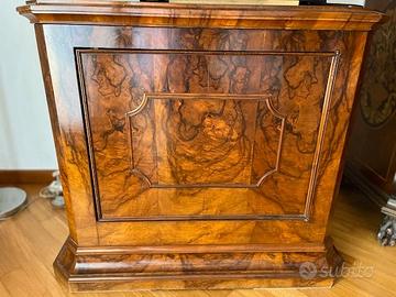 CONTENITORE RADICA DI NOCE