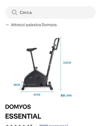 Cyclette Essential Domyos