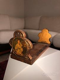 Mensola supporto libri antico