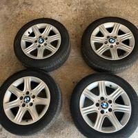 4 cerchi e gomme bmw 16°