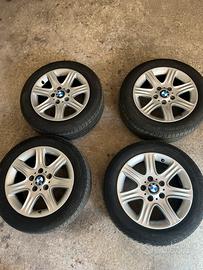 4 cerchi e gomme bmw 16°