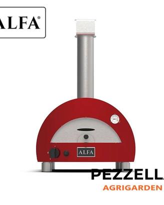 FORNO ALFA LINEA MODERNO PORTABLE – GAS – ROSSO 
