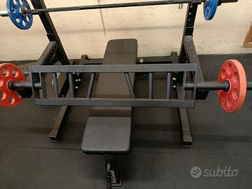 Bilanciere olimpico football bar multigrip