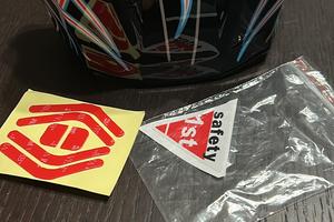 Spoiler posteriore casco moto