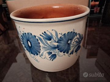 vaso porta piante fatto a mano