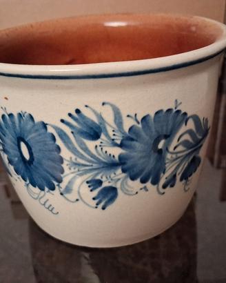 vaso porta piante fatto a mano