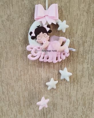 Fiocco nascita Bimba