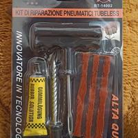 Kit di riparazione pneumatici tubeless 