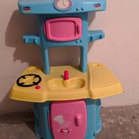 CUCINA GIOCATTOLO PEPPA PIG e SEDIA PEPPA PIG