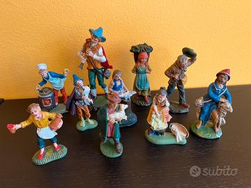 Lotto Statuine Presepe - 10 pz.