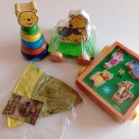 Giocattoli Disney in legno Winnie the Pooh