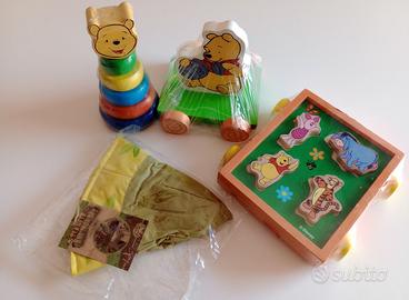 Giocattoli Disney in legno Winnie the Pooh