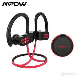 Mpow Flame cuffie Bluetooth IPX7 Sport come nuove