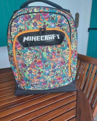 zaino trolley minecraft 