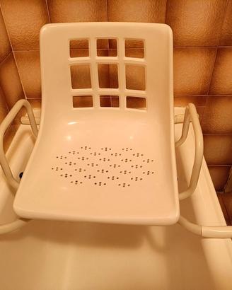 Sedia sedile per vasca da bagno disabili anziani
