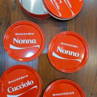 Sotto bicchieri Cocacola nonno-nonna