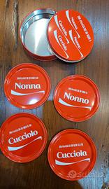 Sotto bicchieri Cocacola nonno-nonna