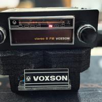 Autoradio Vintage Voxson Stereo 8 FM Boccanera