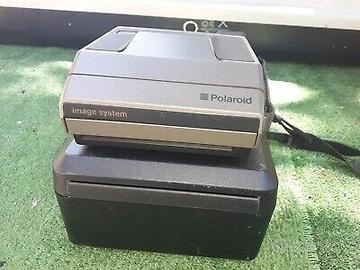 POLAROID IMAGE SYSTEM FOTOCAMERA ISTANTANEA A CART